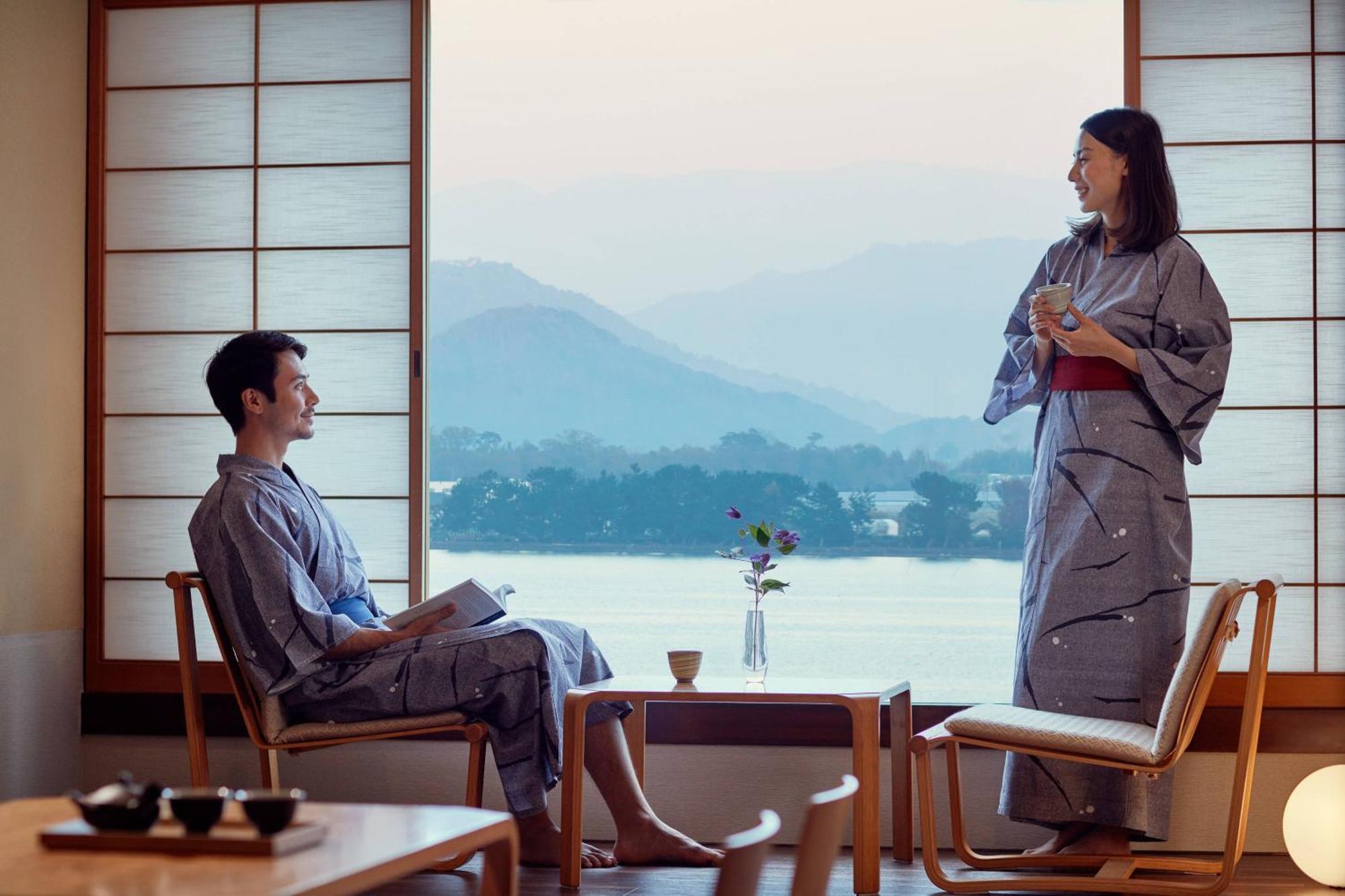 Lake Biwa Marriott Hotel Moriyama Eksteriør bilde